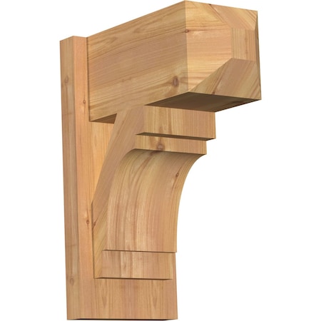 Merced Craftsman Smooth Outlooker, Western Red Cedar, 7 1/2W X 14D X 18H